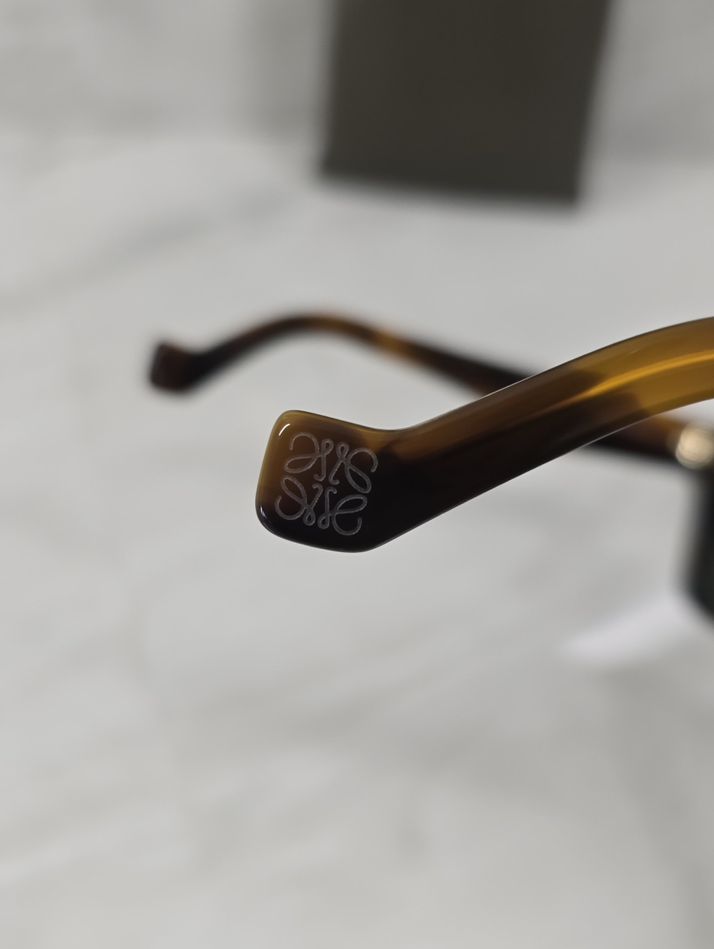 Loewe Square Tortoiseshell Sunglasses - Picture 7 of 13